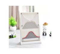 Galton Board Giocattolo Da Scrivania Kit Per L'apprendimento Di Probabilità E Statistica Per L'insegnamento Del Laboratorio Scolastico Di Fisica(White)