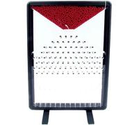 Galton Board Physics - Strumento dimostrativo per visualizzare la distribuzione normale, perline acriliche per l'apprendimento in isplay scientifico educativo