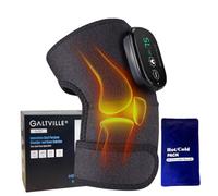 Galtville Massaggiatore Riscaldato a Vibrazione Ricaricabile - Sollievo Versatile per Ginocchio, Gomito, Spalla - Alleviando Fatica - Ampio Display LED