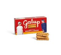 Galup Biscotti al Limone 150g - Frollini con Farina di Mais e Agrumi - Biscotti Secchi Leggeri - Senza Conservanti, Ricetta Tradizionale Piemontese