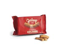 Galup Krumiri Piemontesi Tradizionali, Biscotti al Burro e Uova Freshe, Dotati di Confezione Flowpack che Garantisce Freschezza e Comodità, Conservando il loro Sapore Classico - 250 g