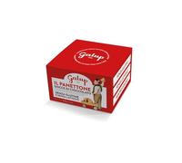 Panettone Gran Galup con Gocce di Cioccolato Extra Fondente , Glassa Nocciole e Mandorle - Gluten Free 400g