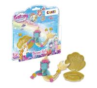 GALUPY Mermaid Throne Set Unicorno per Ragazze Giocattoli per Bambini di 3 Anni, Unicorni da Collezione con Accessori, Include 1 Sirena