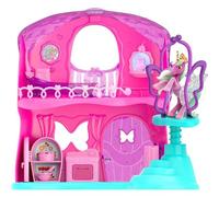 Galupy Playset Farfalla House, 1 statuetta Unicorno inclusa, 1 Butterfly House inclusa, playset Unicorno da collezione, giocattoli per bambini da 3 anni, Accessori inclusi