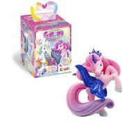 GALUPY Unicorn Rainbow - Giocattolo unicorno da collezione, motivo: unicorno, con ali scintillanti e cristalli Swarovski