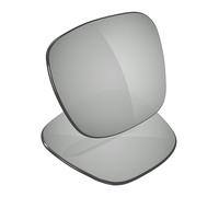 Galvanic Lenti di ricambio per occhiali da sole Oakley Holbrook XXL OO9487 61 mm - argento titanio a specchio