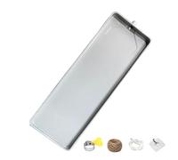 Galvanized Metal Drain Pan for Air Conditioner Outdoor Unit, Window AC Condensate Drip Tray, No Leak Units Drip Tray with Drain Kit (Size : 810 * 240 * 30MM)