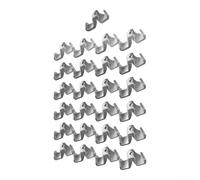 Galvanized Saddle Clips for Grating 25-Pack Galvanized Saddle(25PCS) | Hot-dip galvanized steel, rust resistant, heavy load capacity, 25-pack per value, industrial grade durability