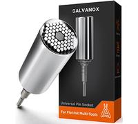 Galvanox Adattatore universale compatibile con sistema Leatherman Flat Bit - Skeletool, Surge, MUT, Wave Plus e Signal Multitool Kit Set (accessori multiutensile)