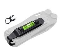 Galvanox Clip da tasca per Leatherman con livello integrato e anello per cordino a sgancio rapido, adatto per modelli di multiutensile Charge/Wave/Surge e altro ancora, resistente acciaio al carbonio