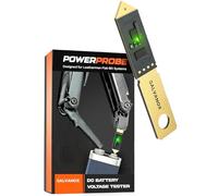Galvanox Tester di tensione della batteria progettato per Leatherman Multitools (Flat-Bit Slot Accessory) Misuratore di tensione CC, 2.5VDC a 30VDC