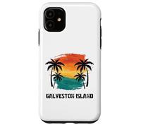 Galveston Island Travel, Texas USA vacanze turistiche estive Custodia per iPhone 11