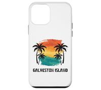 Galveston Island Travel, Texas USA vacanze turistiche estive Custodia per iPhone 12 mini