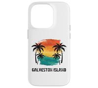 Galveston Island Travel, Texas USA vacanze turistiche estive Custodia per iPhone 14 Pro