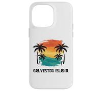 Galveston Island Travel, Texas USA vacanze turistiche estive Custodia per iPhone 14 Pro Max