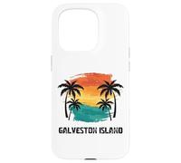 Galveston Island Travel, Texas USA vacanze turistiche estive Custodia per iPhone 15 Pro
