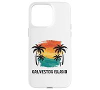 Galveston Island Travel, Texas USA vacanze turistiche estive Custodia per iPhone 15 Pro Max