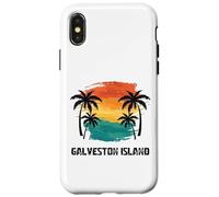 Galveston Island Travel, Texas USA vacanze turistiche estive Custodia per iPhone X/XS