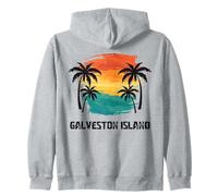 Galveston Island Travel, Texas USA vacanze turistiche estive Felpa con Cappuccio