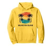 Galveston Island Travel, Texas USA vacanze turistiche estive Felpa con Cappuccio