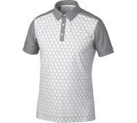 Galvin Green Mio Mens Breathable Short Sleeve Shirt Cool Grey/Sharkskin XL Polo