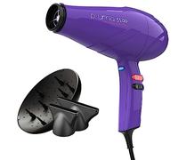 Gama Italy Professional Phon Pluma 5500 Ion, Asciugacapelli Professionale agli ioni, Viola