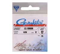 GAMAKATSU SERIE 142N - 1060N - ATTACCO: PALETTA, COLORE: NICHELATO, CONFEZIONE DA: 25 PZ, SIZE EU: 12