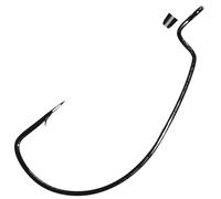 Gamakatsu Offset EWG con stopper in silicone - Gancio offset per pesci di gomma e jigs, gancio Wide Gap per esche in gomma, ami da jight, dimensioni e contenuto della confezione: misura 2/0-5 pezzi