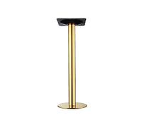 Gamba da scrivania regolabile in acciaio inox, 950 mm, resistente base per tavolo da cucina, tavolini da caffè, bar per la colazione, supporto a colonna singola per la massima stabilità