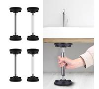 Gamba di supporto regolabile, robusto palo di terza mano per installazione di telaio letto, armadio, lavandino e mobili