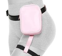 Gamba Fanny Pack, Got Gamba Bag per gli Uomini - Gamba di Stoccaggio espandibile,Moda Impermeabile Polsino in Vita Casual per Moto in Bicicletta, Rosa, Consulte la descripción, Vedere la descrizione