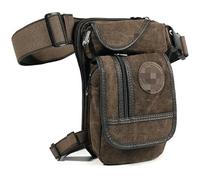 Gamba Moto,Borsello Moto da Gamba Borsa da gamba in tela da uomo con punto vita, cintura for coscia, borsa a tracolla for moto da equitazione