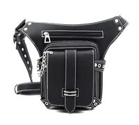 Gamba Moto,Borsello Moto da Gamba for da donna borsa da gamba for motocicletta cintura for l'anca cintura for l'anca confezione for fanny custodia in pelle da uomo borsa a tracolla