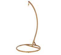 Gamba per poltrona sospesa in acciaio effetto legno