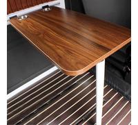 Gamba pieghevole per tavolo da pranzo, camper, roulotte, yacht, design salvaspazio da parete, rimovibile e pratica per spazi limitati
