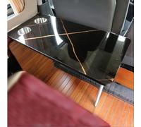 Gamba pieghevole per tavolo da pranzo, camper, roulotte, yacht, design salvaspazio da parete, rimovibile e pratica per spazi limitati