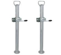 Gamba stabilizzatrice supporto a goccia 48 mm x 700 mm per rimorchio caravan ...