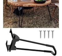Gamba Supporto Tavolo Pieghevole da Esterno con Piedini in Gomma per Stabilità
