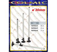Gamba telescopica Colmic ø 30mm per paniere cm 55-65-80