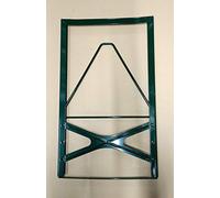 Gamba x tavolo set birreria cm 75x45x3 verniciata verde