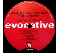 Gambafreaks Feat Paco Rivaz - Gambafreaks Feat Paco Rivaz - Instant Replay - [12"]