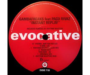 Gambafreaks Feat Paco Rivaz - Gambafreaks Feat Paco Rivaz - Instant Replay - [12"]