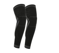 Gambali a compressione, 1 paio di tutori for ginocchio a gamba intera, supporto for coscia e polpaccio, compressione sportiva, manica lunga for(S)