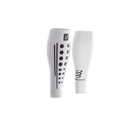 Gambali a compressione compressport r2 aero 2 0 bianco nero