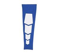Gambali a compressione, Protezioni for ginocchia for sport all'aria aperta, supporto for gambe, manica lunga, antiurto(Blue,L)