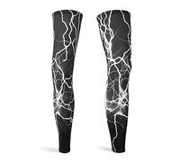 Gambali a compressione, Scaldamuscoli for ciclismo, ginocchiere a compressione, protezioni for gambe, sport all'aria aperta, sicurezza, calcio, corsa(6,S)