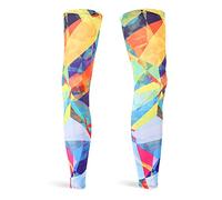 Gambali a compressione, Scaldamuscoli for ciclismo, ginocchiere a compressione, protezioni for gambe, sport all'aria aperta, sicurezza, calcio, corsa(3,XL)