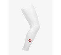 Castelli Gambali Lycra Leg Warmer Bianco - Taglie: L