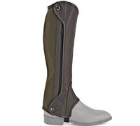 Gambali Chester in pelle con cerniera e elastico Equestro