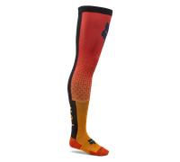 FOX Flexair Fracture KB Calzini da motocross, rosso-arancione, taglia L per maschi